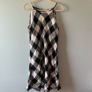 NWT Philosophy buffalo plaid sleeveless dress sz10
